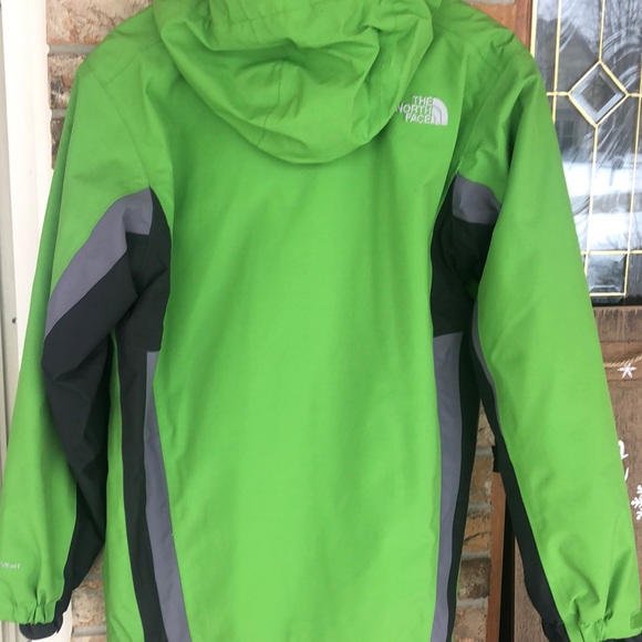 Boys XL 18/20 North Face All Weather Jacket Green - Picture 7 of 16